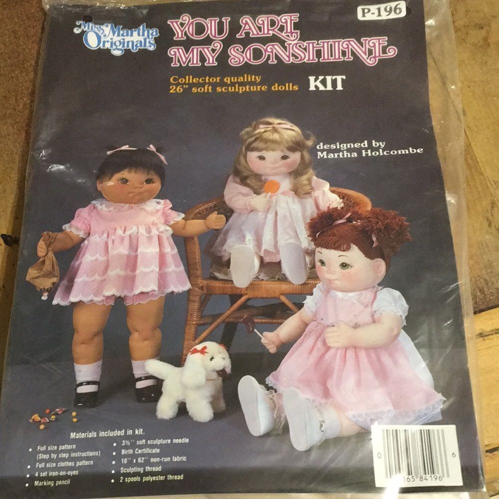 Doll Kit pattern and material included